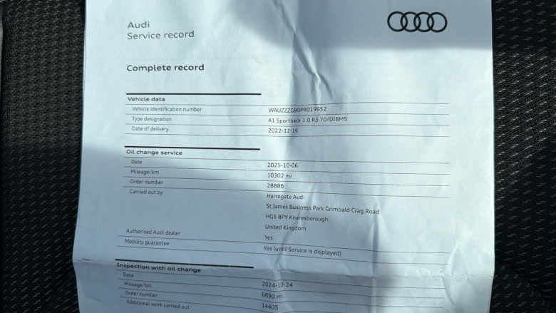 Audi A1 25 TFSI S Line 5dr Petrol Hatchback